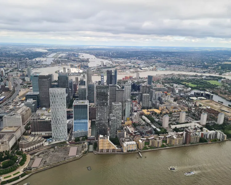 45 minute london olympic helicopter tour 11
