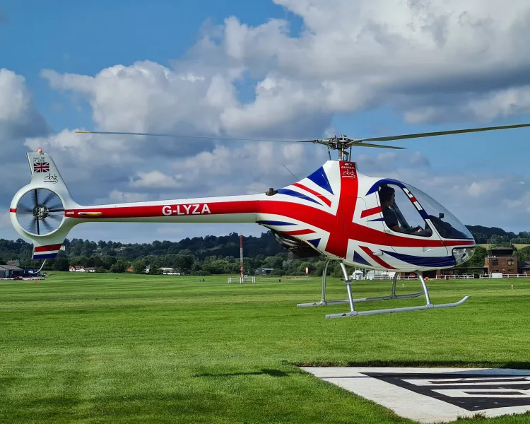 Helicopter flying lesson guimbal cabri g2 3
