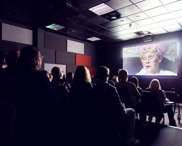 The cinema in the Coronation Street Experience