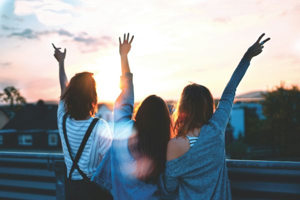 young adults in Edinburgh