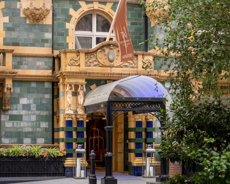 entrance to taj 51 buckingham gate suites and residences in london
