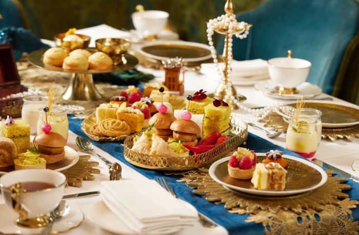 indian jasmine afternoon tea at taj 51 buckingham gate suites and residences