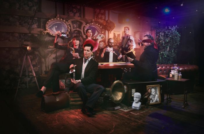 Promotional shot for the magicians table immersive show london