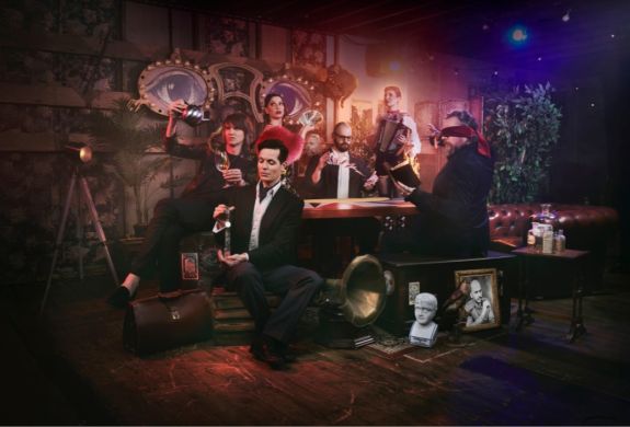 Promotional shot for the magicians table immersive show london