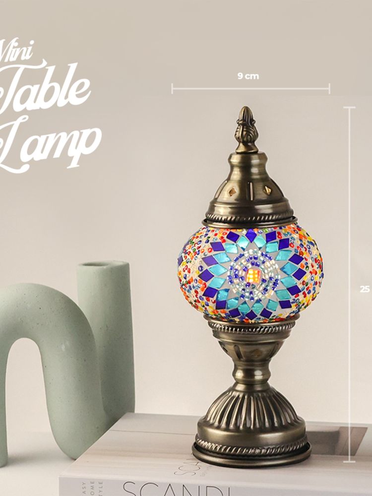 Mini turkish mosaic lamp