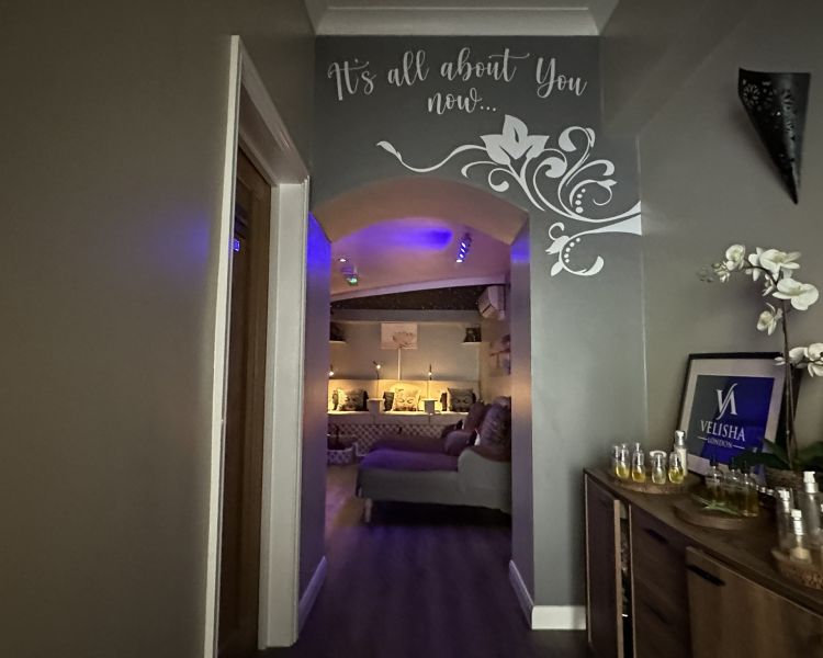 View into relaxation room at vspa retreat