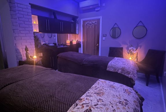 Beds in treatment room at vspa retreat