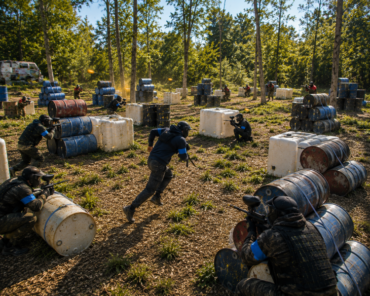 Speedball Gulag Paintball Game