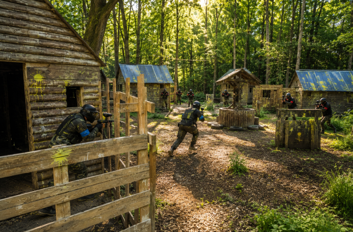 Village Paintball Game