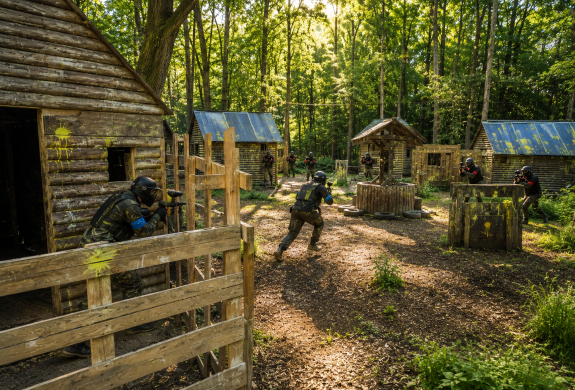 Village Paintball Game