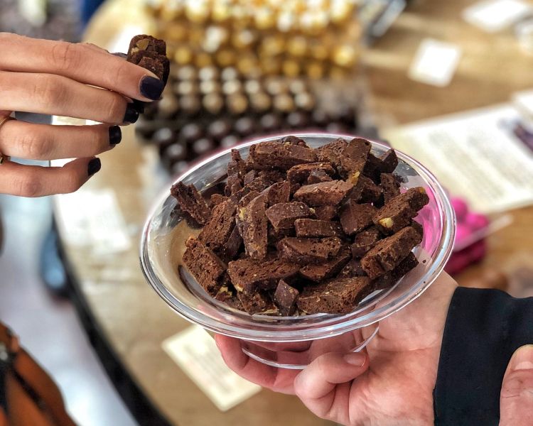 Brownies on the Mayfair Chocolate Tour 1