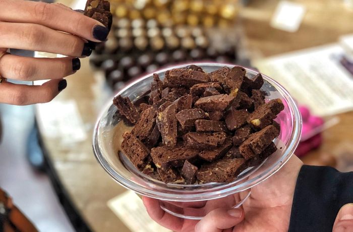 Brownies on the Mayfair Chocolate Tour 1