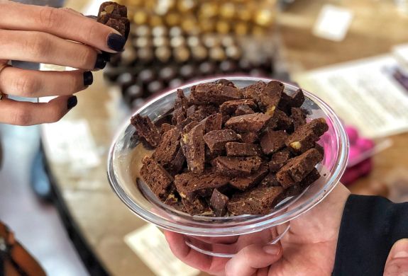 Brownies on the Mayfair Chocolate Tour 1