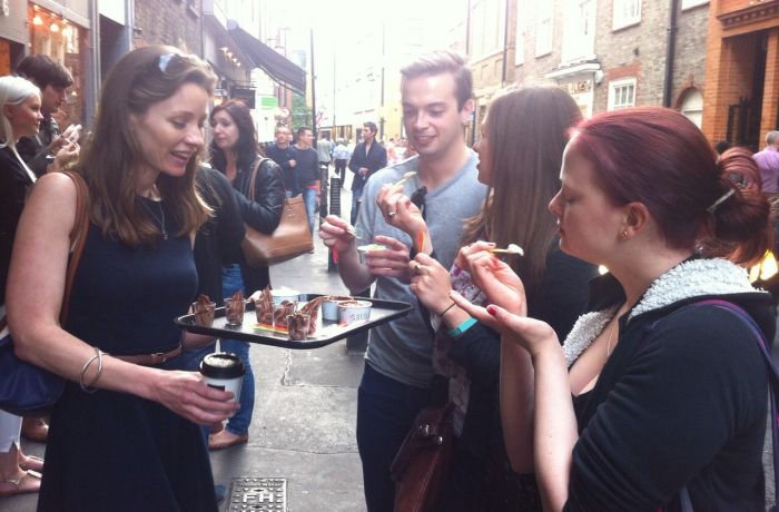 Chocolate Ecstasy Tours tasting ice cream