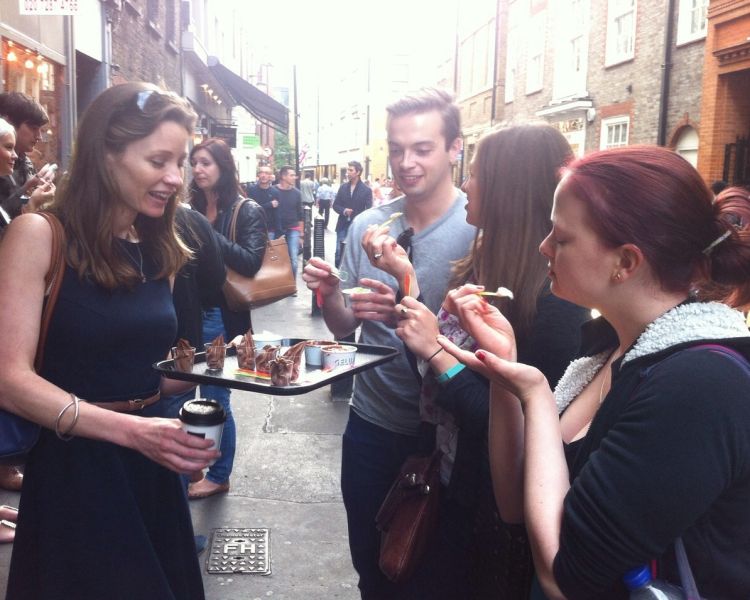 Chocolate Ecstasy Tours tasting ice cream