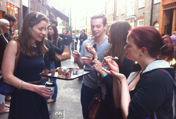 Chocolate Ecstasy Tours tasting ice cream