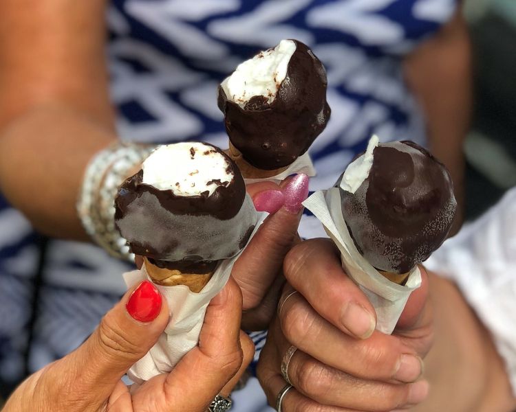 Ice Cream cones on the London Ice Cream Tour