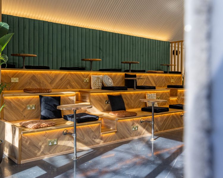 seating at arch 64 jack and beyond in battersea