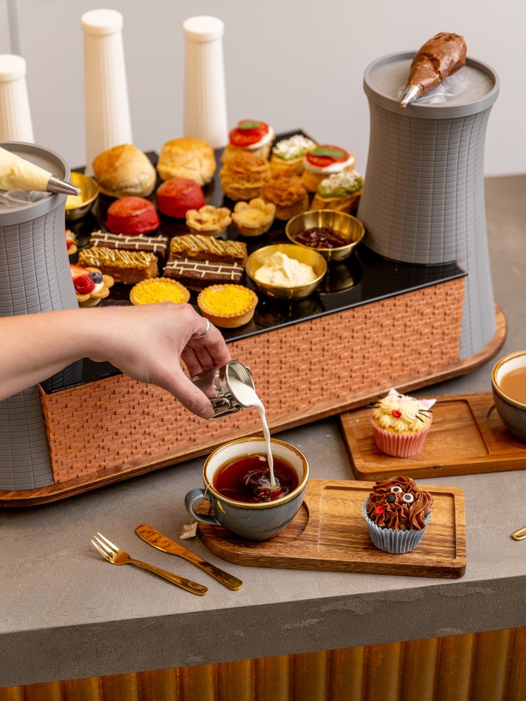 afternoon tea at arch 64 jack and beyond in battersea london