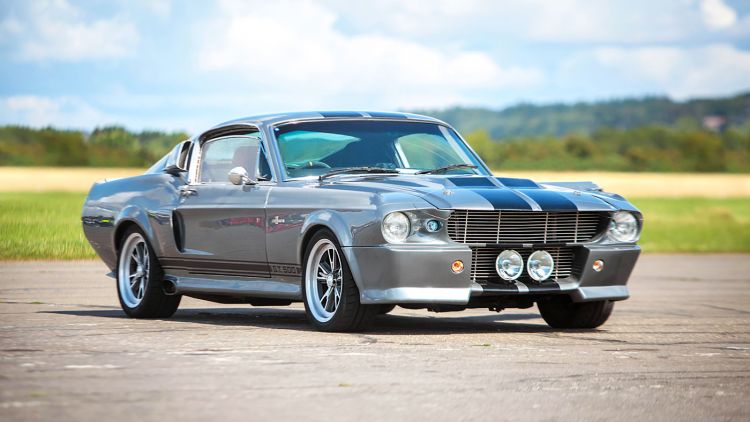 a classic car on a track as part of a driving experience day