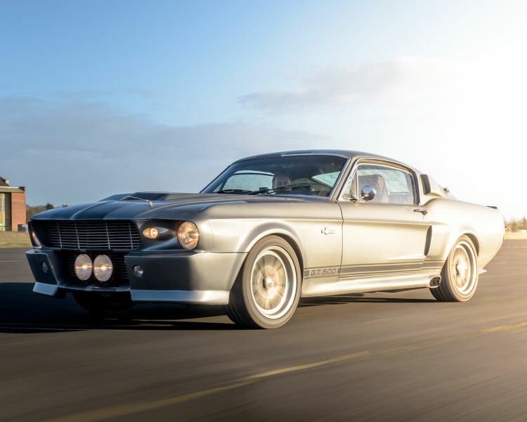vintage supercar on a race track as part of a driving experience day