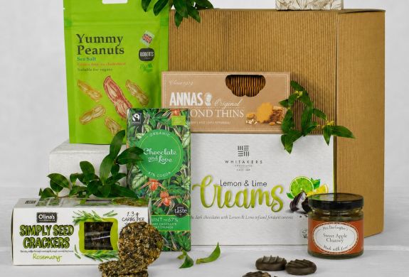 Vegan food gift hamper