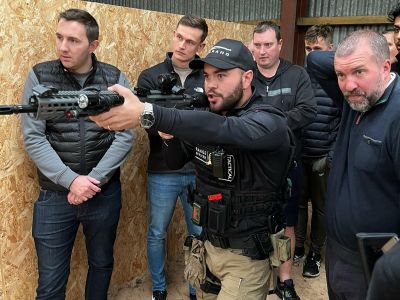 tactical gun range and shooting experience