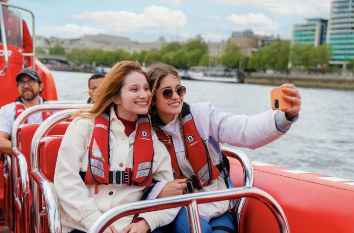 thames barrier explorer's 80 minute thames rockets speedboat experience