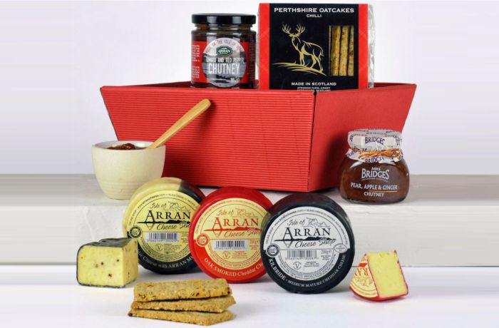 Cheese and Chutney gift hamper