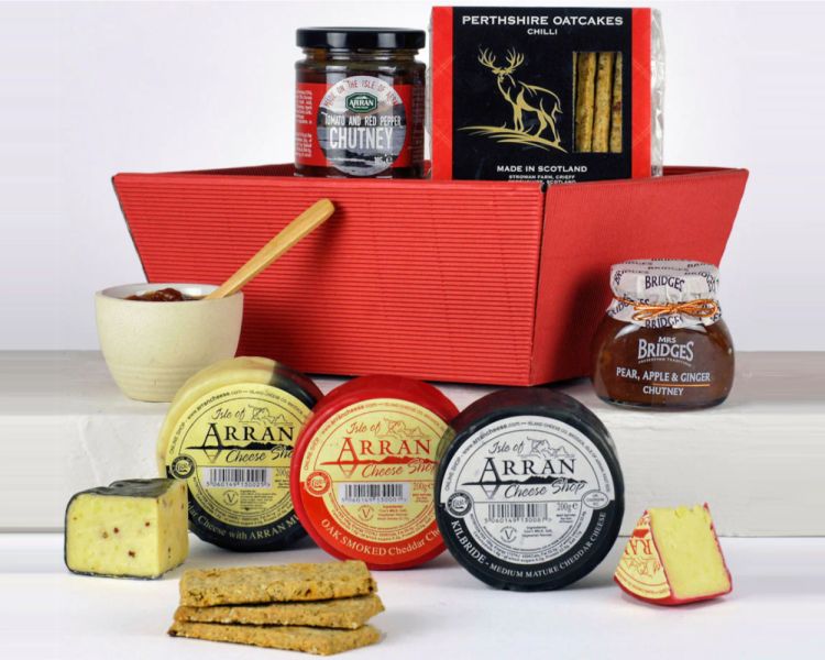 Cheese and Chutney gift hamper