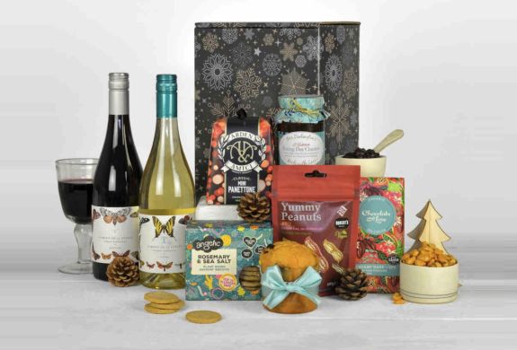 Sustainable luxury Xmas gift hamper
