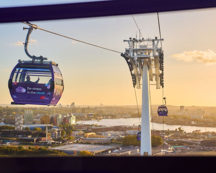 Ifs cable cars view