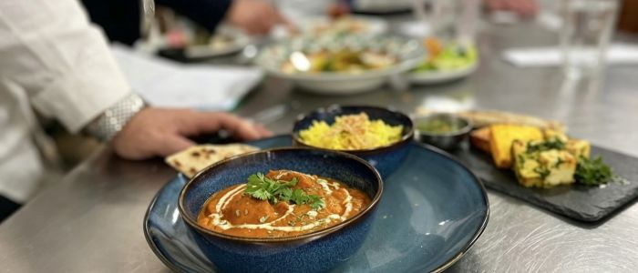 Authentic indian food cooking class