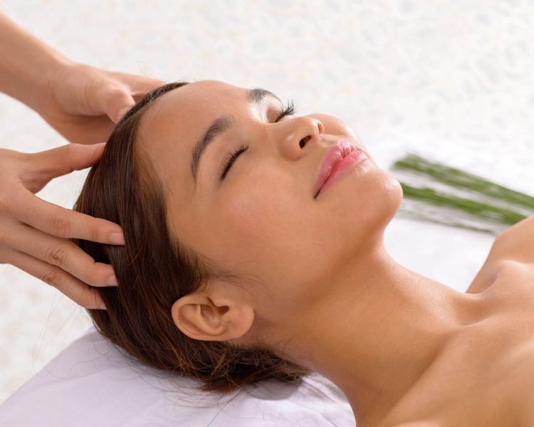 indian head massage on a bannatyne spa day