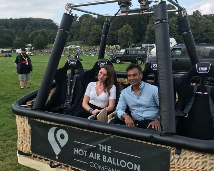 vista seated balloon ride for four in the south west