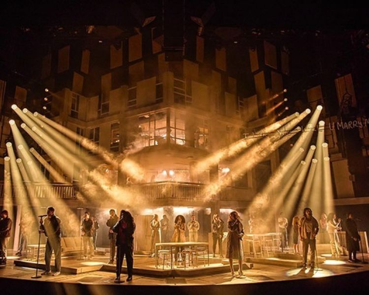 standing at the sky's edge theatre tickets and london hotel stay for two