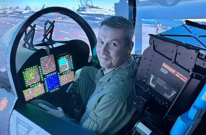 top gun fighter jet simulator experience