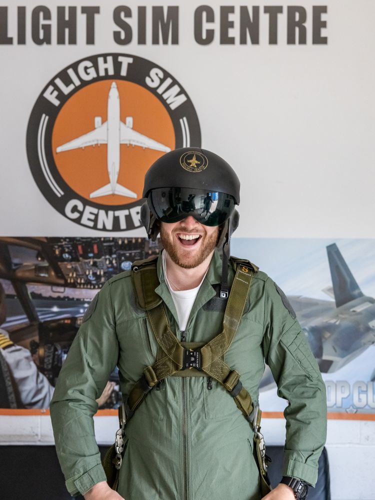top gun fighter jet simulator experience