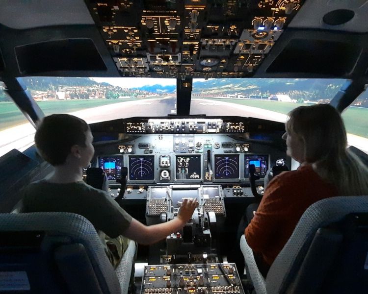boeing 737-800 flight simulator experience