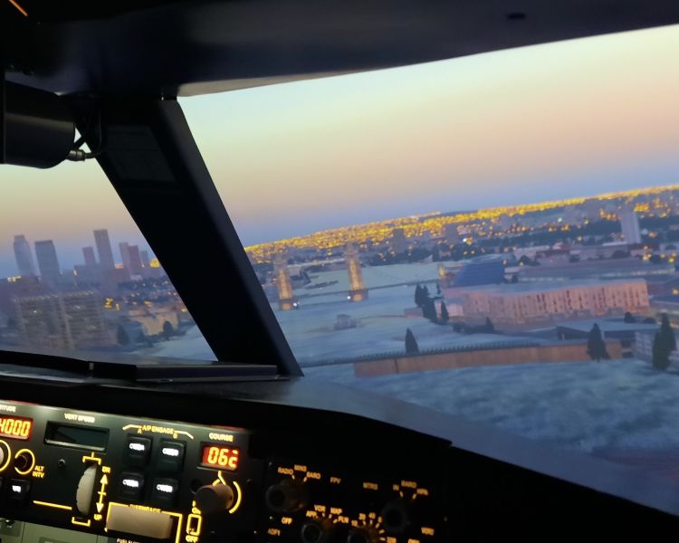 boeing 737-800 flight simulator experience