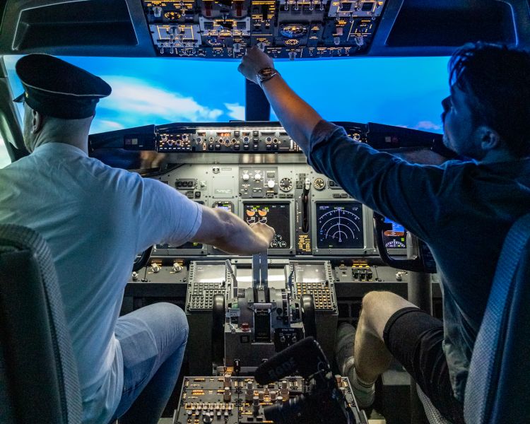 boeing 737-800 flight simulator experience