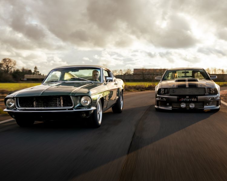 eleanor shelby gt500 mustang vs ford bullitt mustang driving experience
