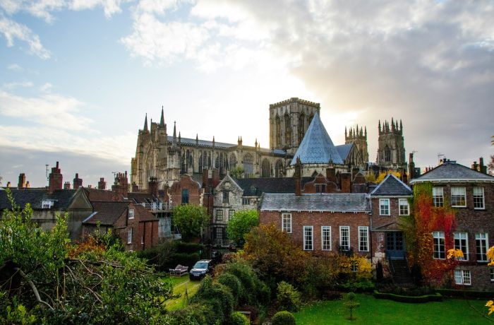 York with cathedral in background