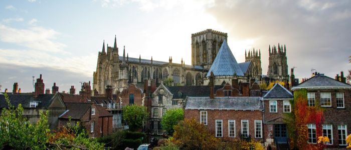 York with cathedral in background