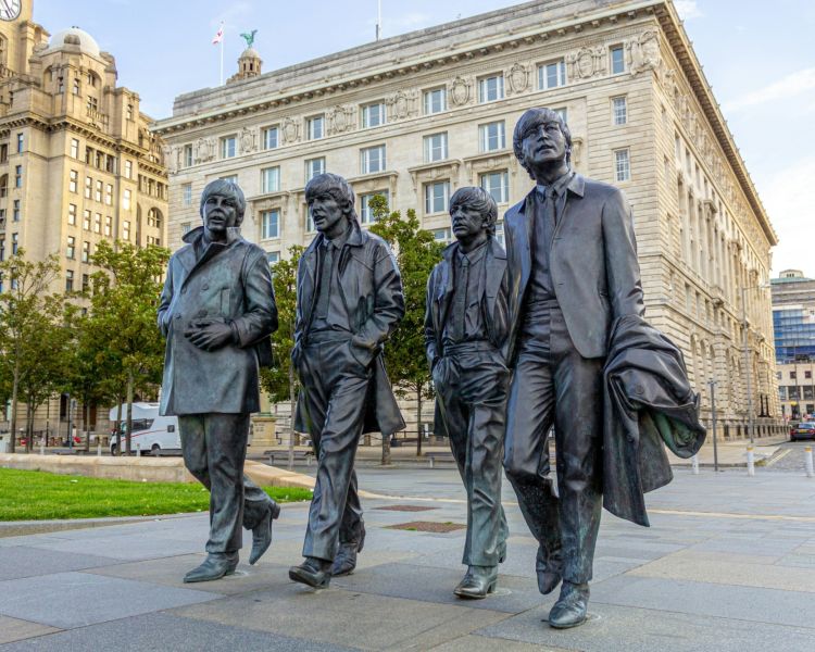 Beatles statues liverpool
