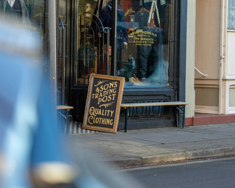 Clothes shop in cheltenham