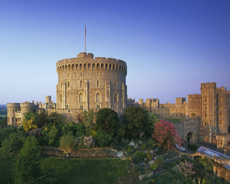 Landscape The Round Tower Peter Packer Royal Collection Trust His Majesty King Charles III 2024