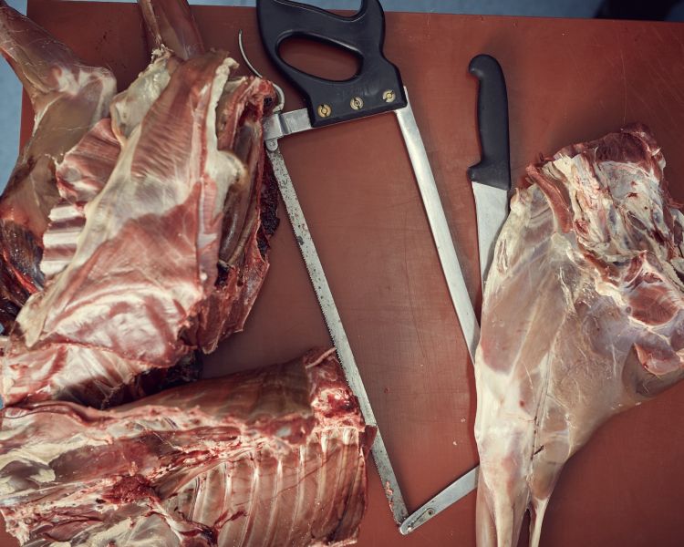 venison charcuterie course
