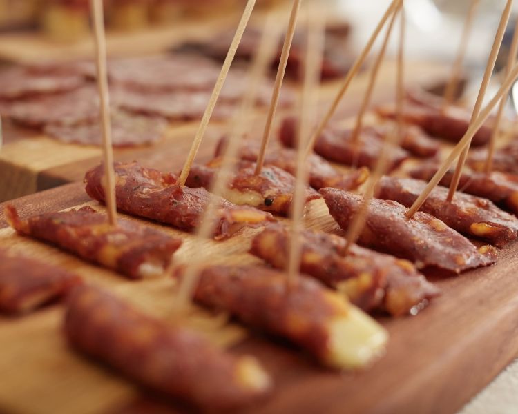 tasting lunch with charcuterie course