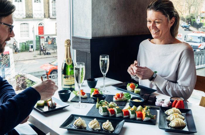 bottomless asian food brunch